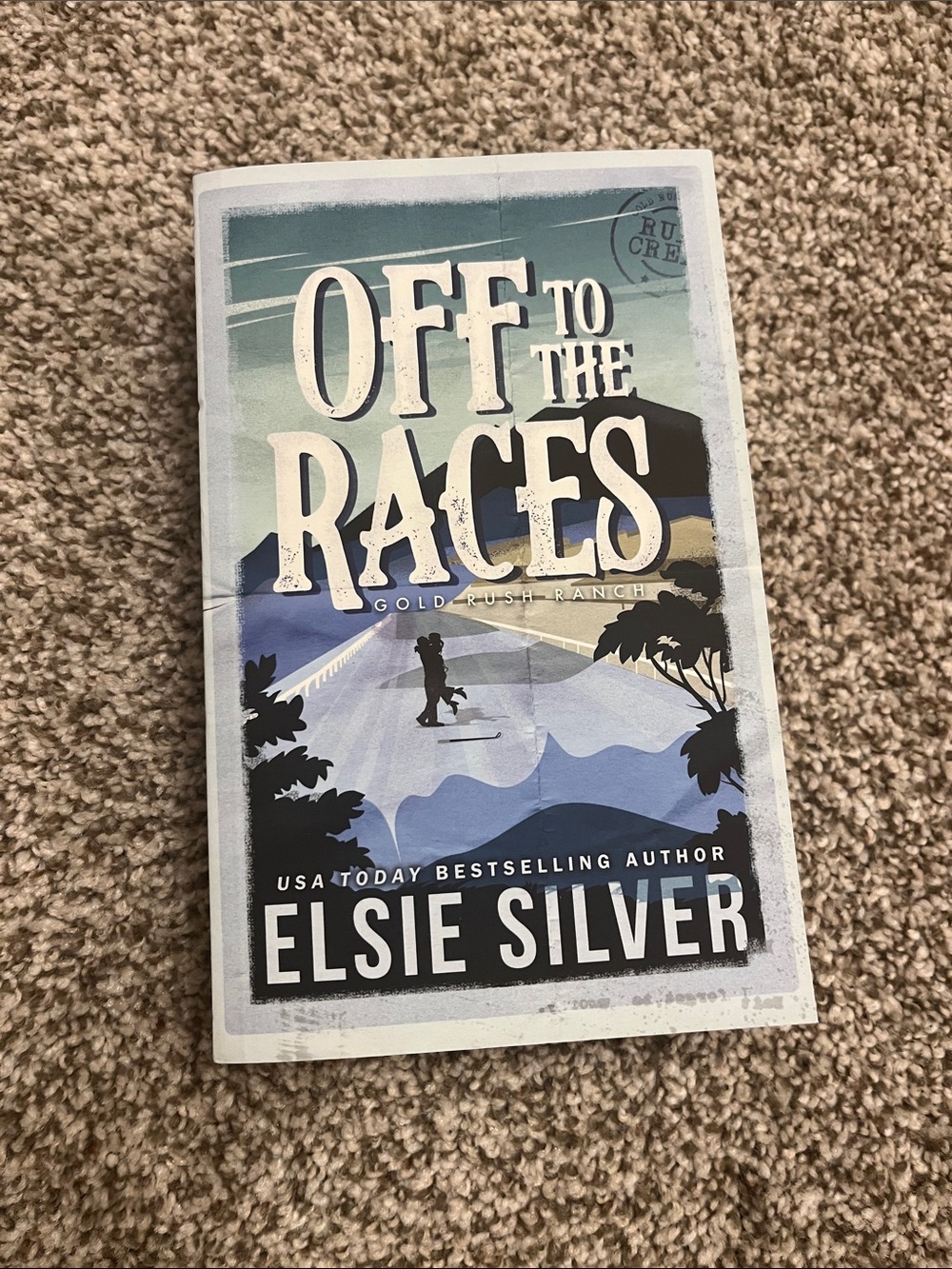 Off to the Races by Elsie Silver - Blue Gradient Cover